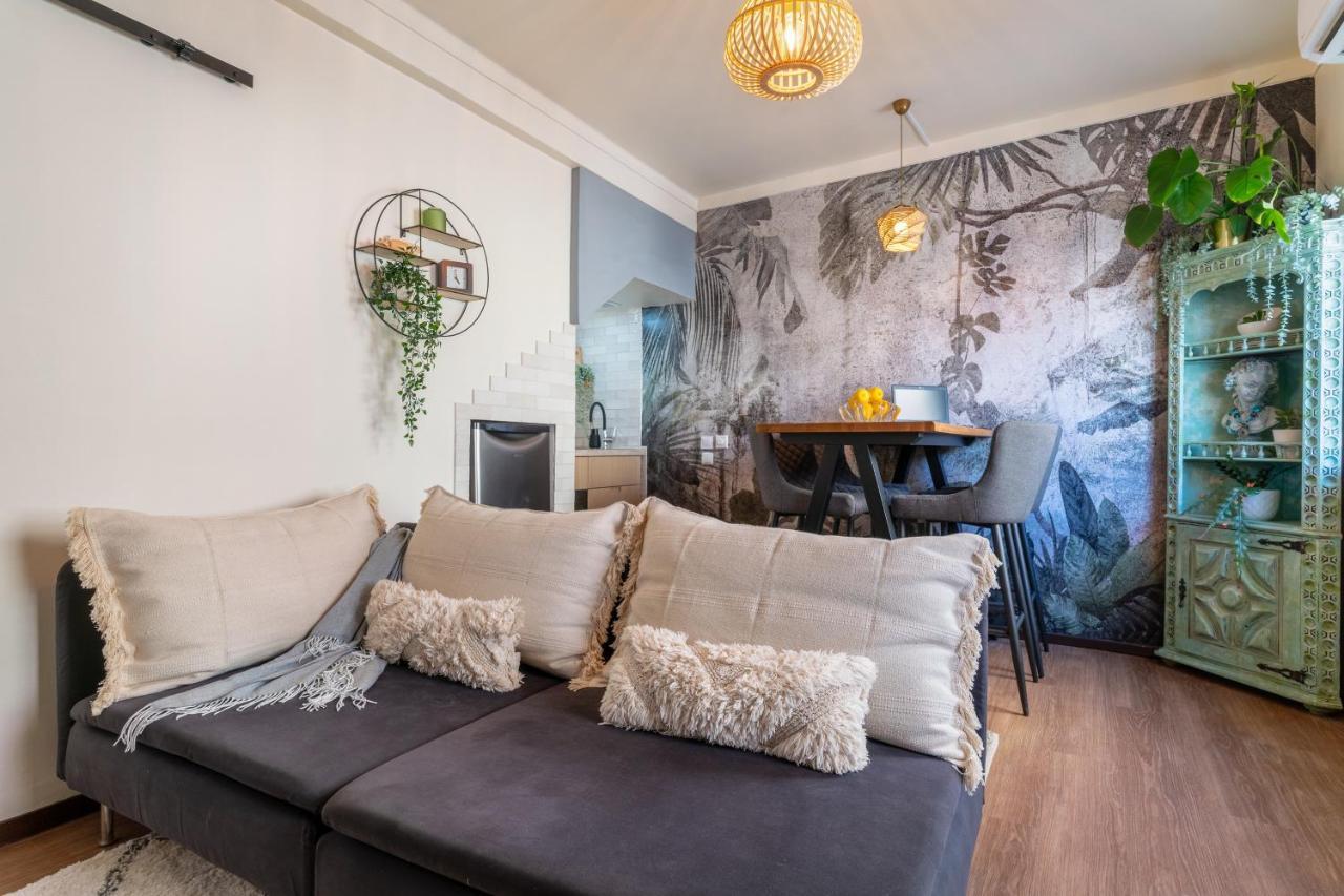 Arty Vintage Townhouse With Rooftop Shower & Sun Loungers Olhão Extérieur photo