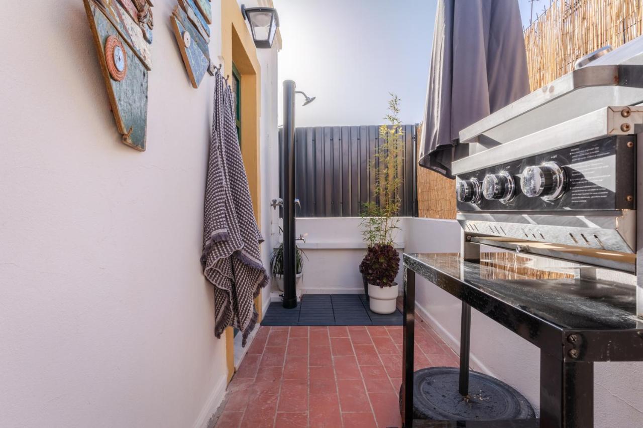 Arty Vintage Townhouse With Rooftop Shower & Sun Loungers Olhão Extérieur photo