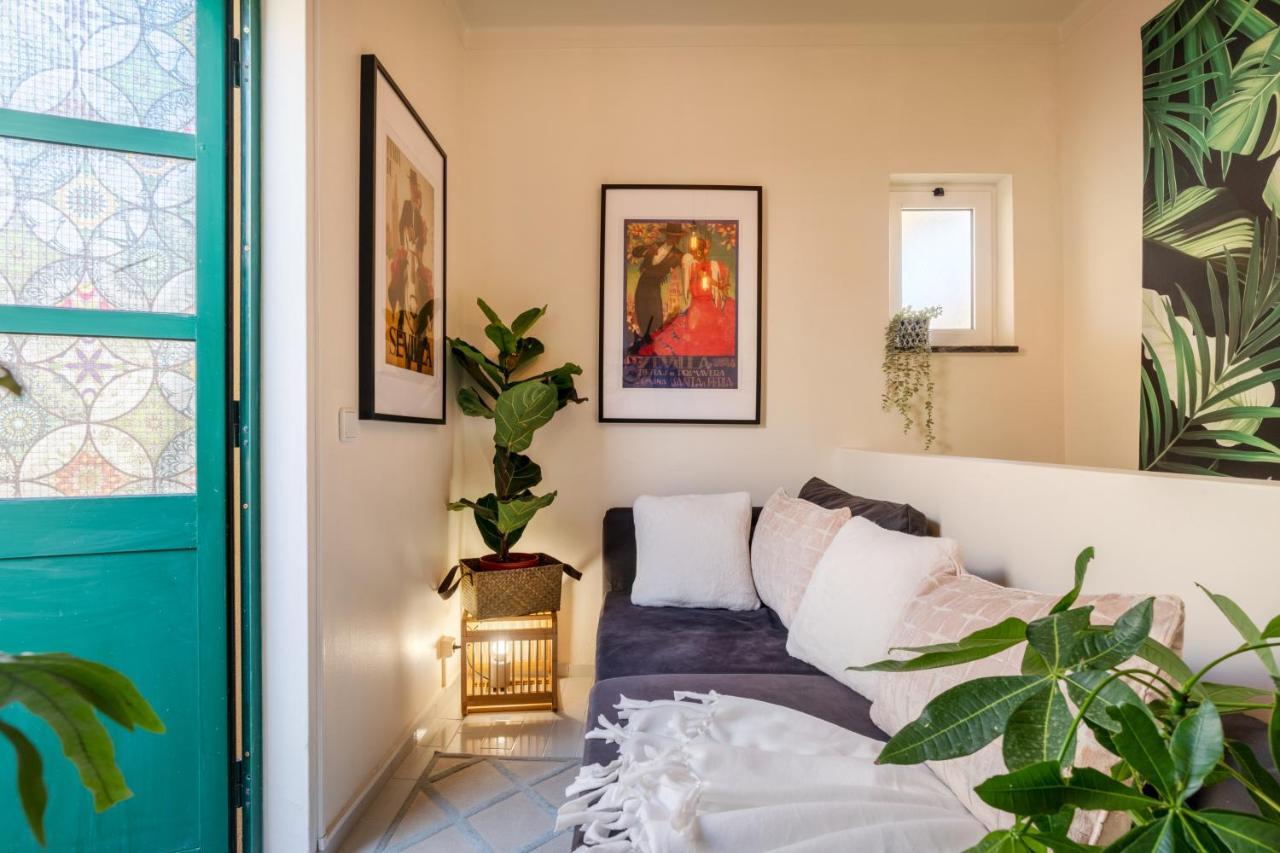 Arty Vintage Townhouse With Rooftop Shower & Sun Loungers Olhão Extérieur photo